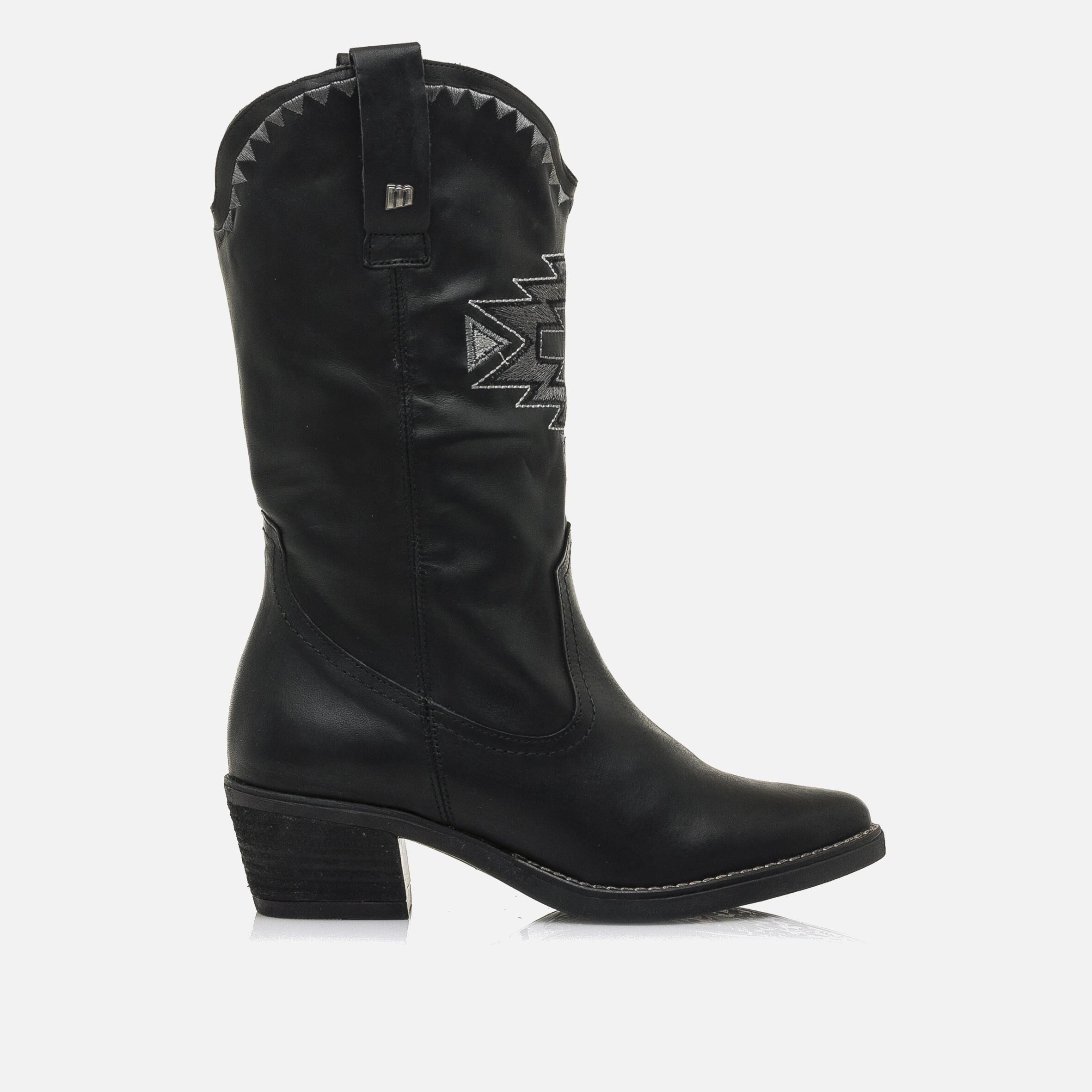 Botas cheap mustang negras